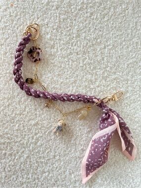 Scarf bag charm